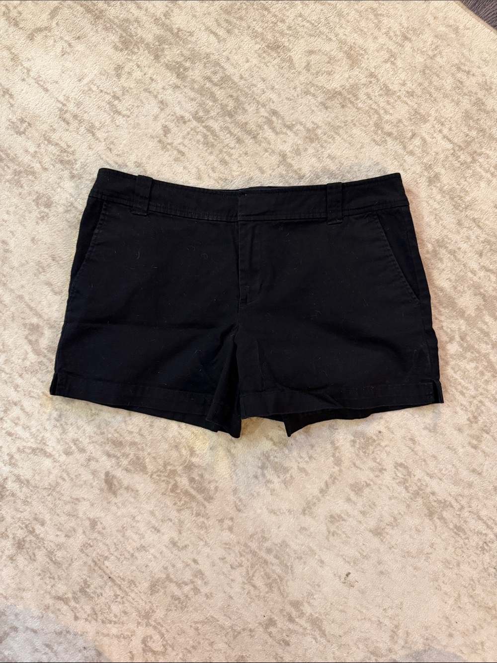 New York & Company Black Chino Shorts